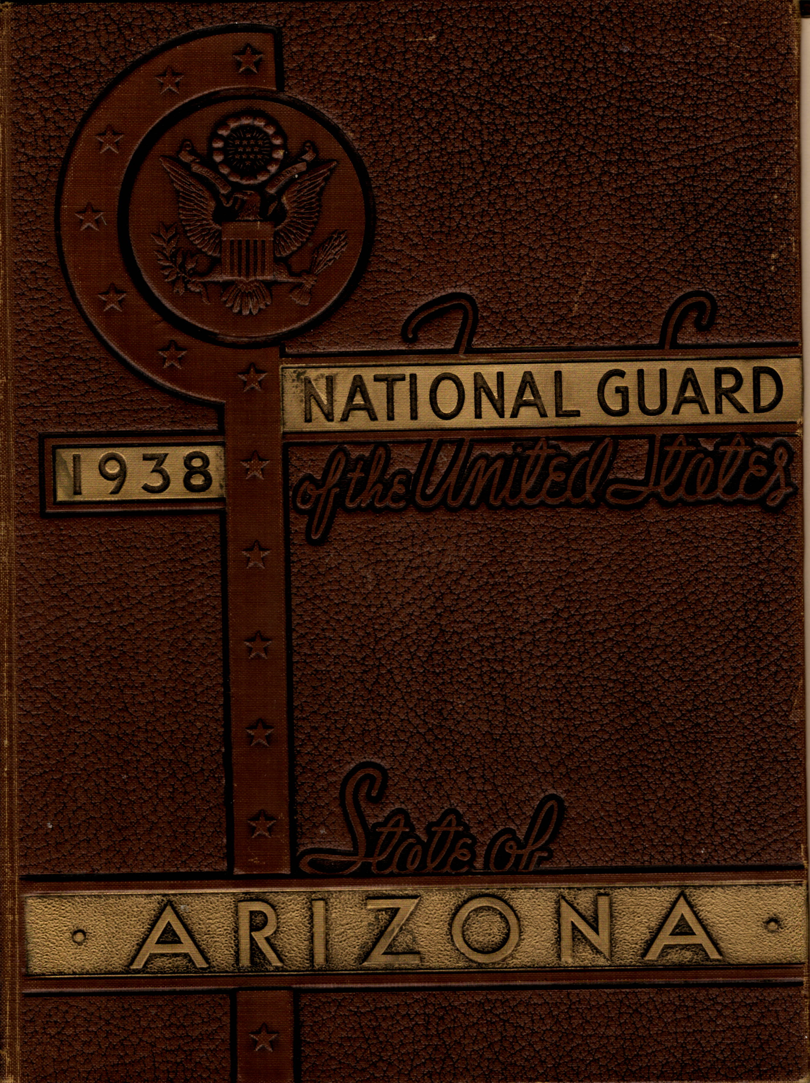 National Guard of the State of Arizona 1938 ww2 WWII