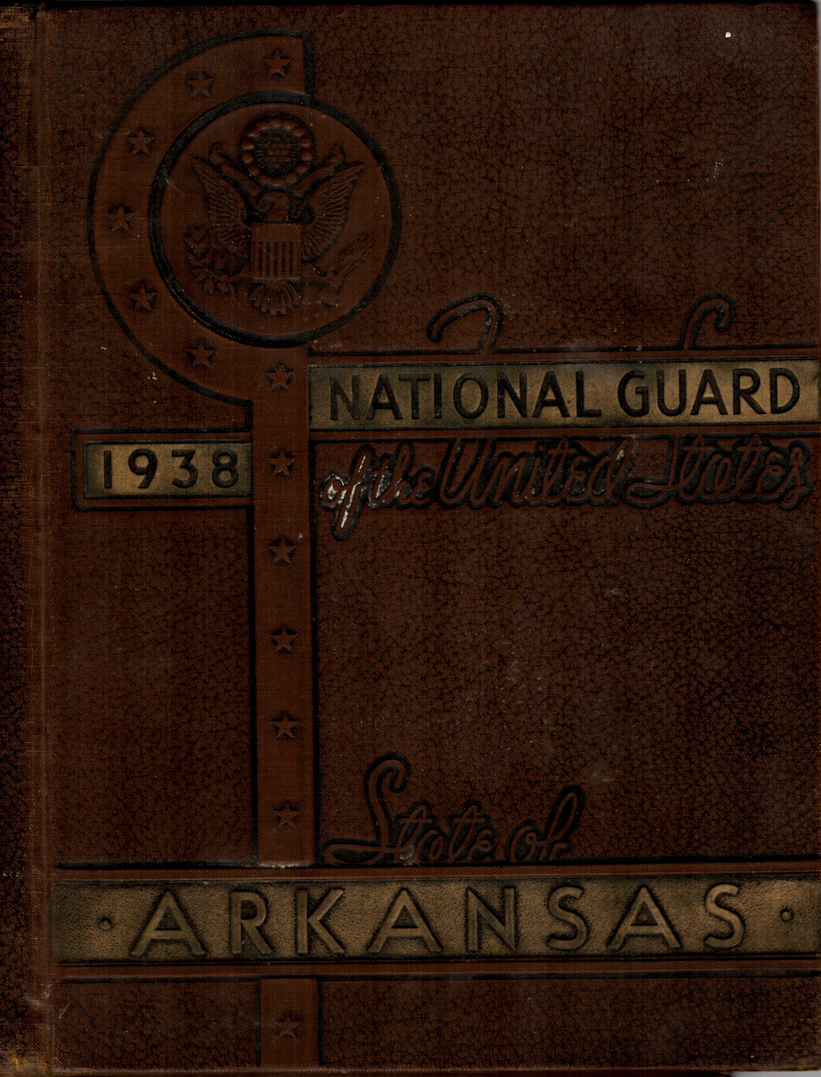 National Guard of the State of Arkansas 1938 WW2 WWII World War Two II 2 