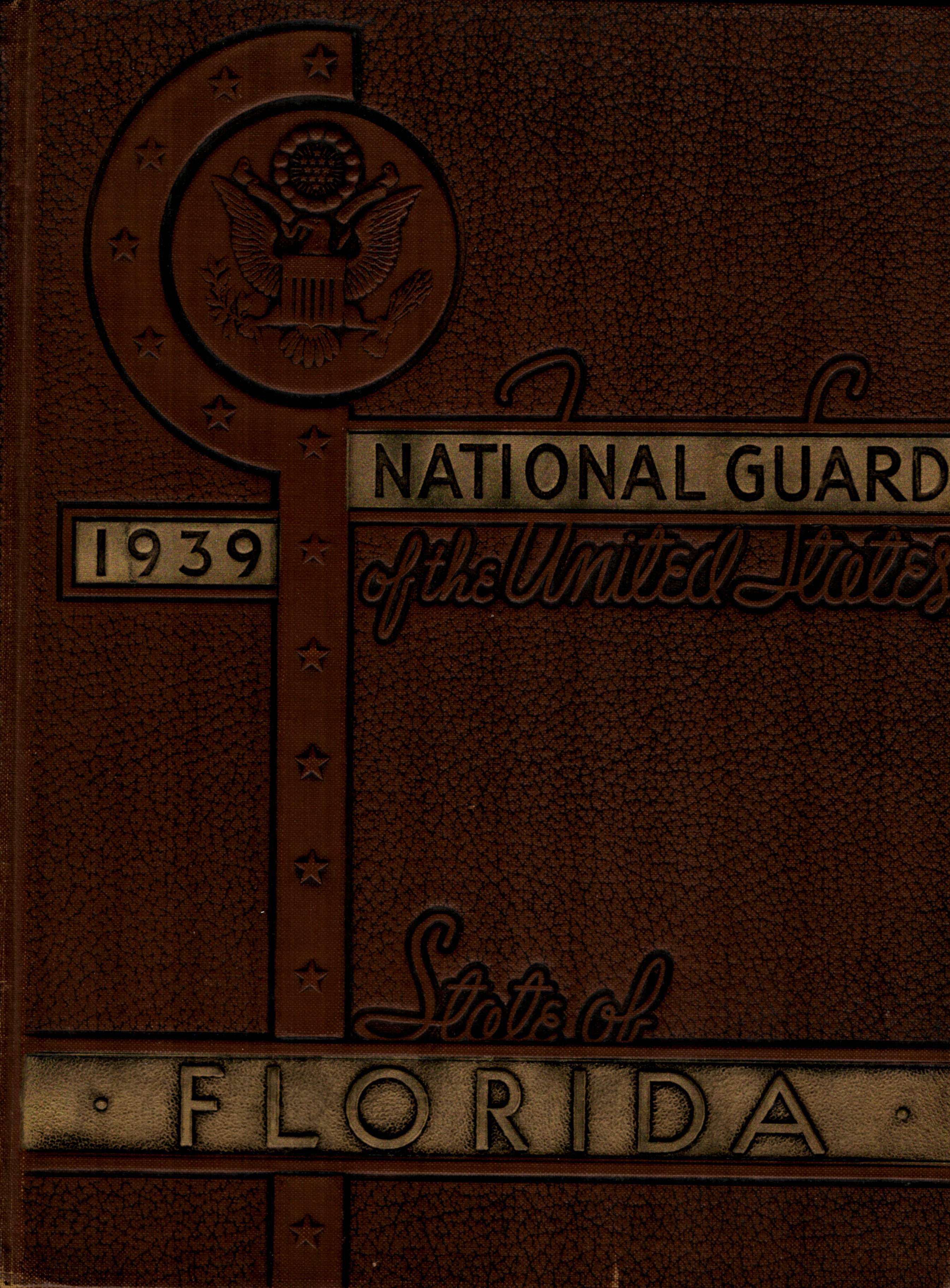 National Guard of the State of Florida 1939 WW2 WWII 