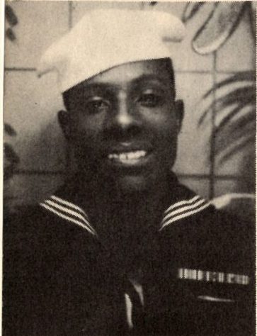 S 1/c Roy B. Dickson, son of Mrs. Carrie Dickson, graduated from Dunbar High School. He entered the US Navy  in  April,  1943, trained in Great Lakes, Ill. and Shumake, Cal.; he served in New Caledonia, New Hebrides and Guam (PTO); was  honorably  discharged in Nov., 1945. Awarded Asiatic Pacific Ribbon, Good Conduct Medal and Bronze Star.