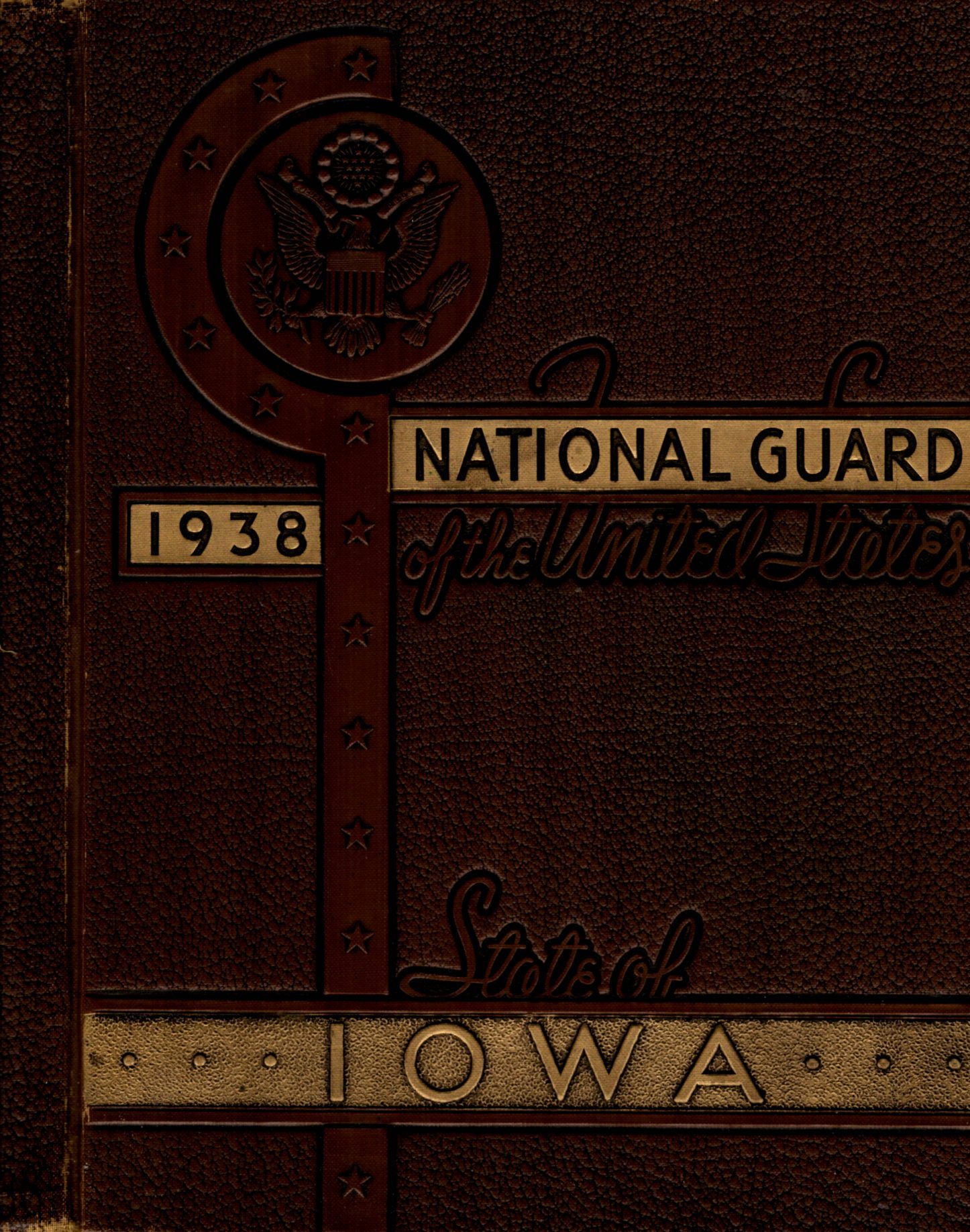 National Guard of the State of Iowa 1938
