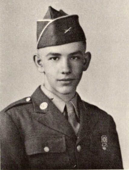 Private Hebert P. Acree NBD US Army. He was born on September 14, 1928, in Meadville, Missouri, the son of Paul Acree, and Ella Blanche Lahman Acree. He entered the US Army on December 10, 1945. He served in the Military Police. He trained at Camp Robinson, Arkansas; Camp Kilmer, New Jersey; Brake, Germany. He embarked for the European Theatre on May 23, 1946. He served in the Army for 8 months, serving in the 759th MP BN. He was Injured in Military Police Motor Pool explosion and fire, on August 12, 1946. He passed away on August 14, 1946 at the hospital in Berlin, Germany, at the age of 17. Seven men died as a result of the explosion and 2 men were injured including Robert William Grote.