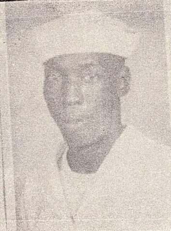 Stm. 2.c Isiah Dismube US Navy. He was the son of Hattie Dismube, and the brother of Sgt. Jimmie Dismube, US Army of Prescott, Ark. Isiah entered the Navy in 1942, training at Bainbridge, Md., later being stationed at Pensacola, Fla.