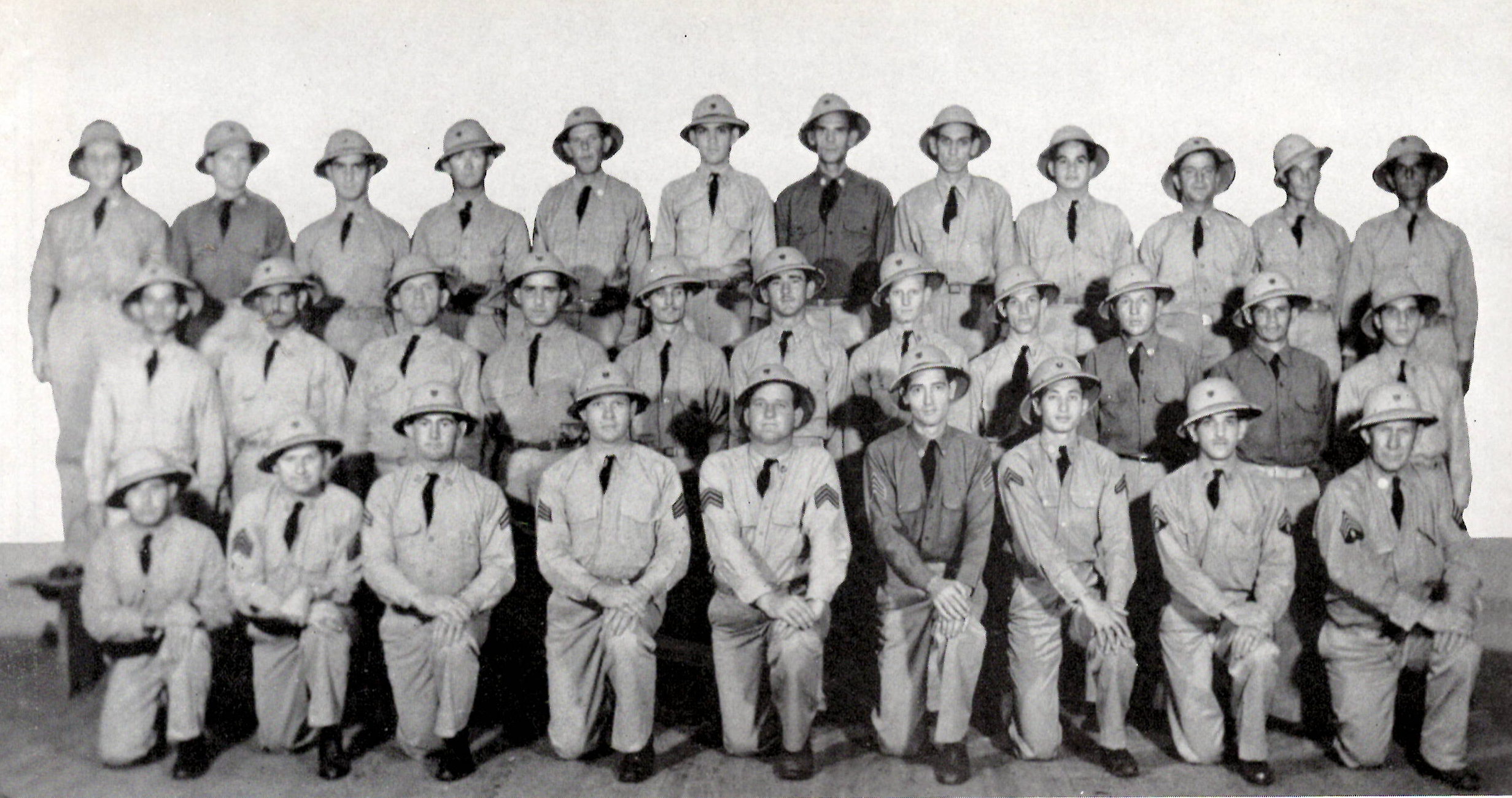 E Battery 265th Coast Artillery - 1939