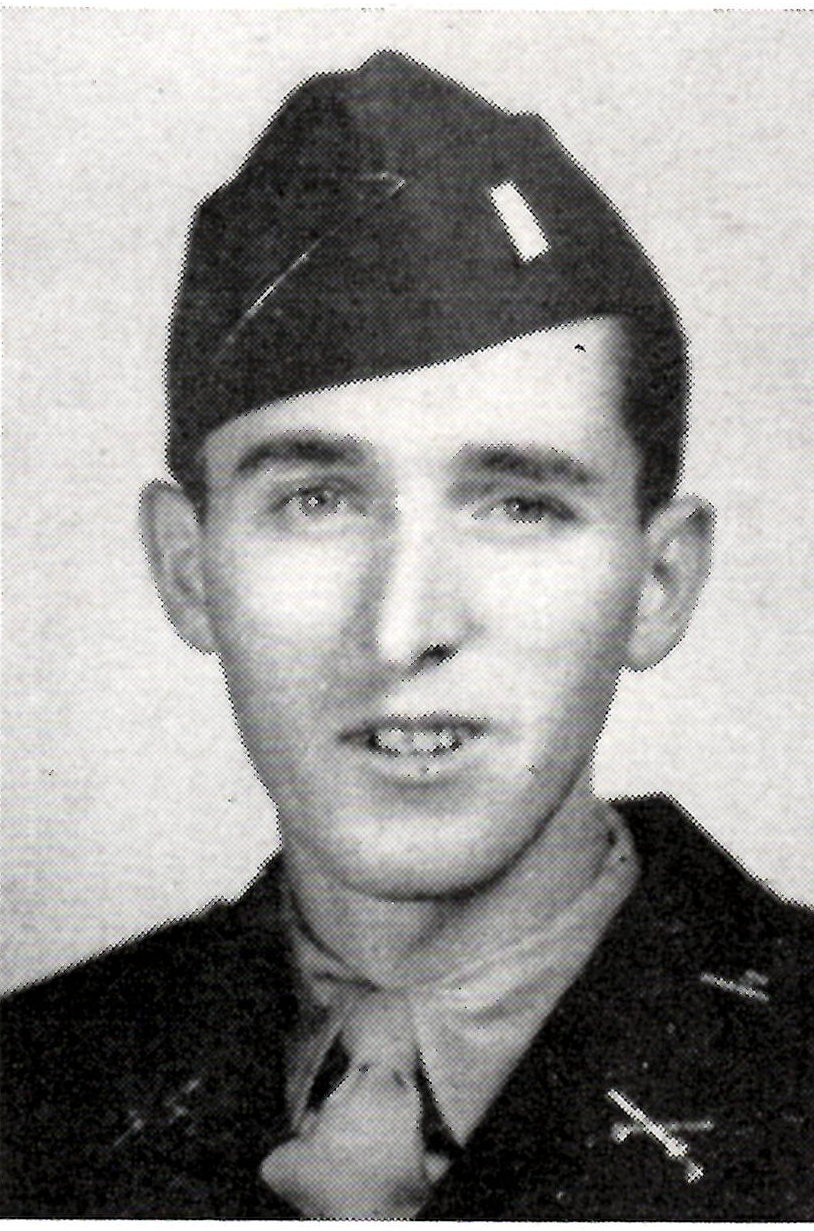 First Lieutenant, ROBERT F. EDWARDS,  Platoon Leader.  