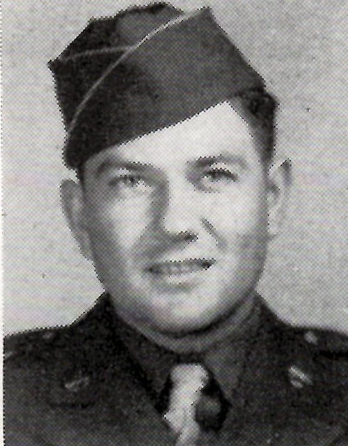 T/5. Earl BROOKS, US Army. He served in Headquarters Company, 222nd Infantry Regiment, 42nd Infantry Division.