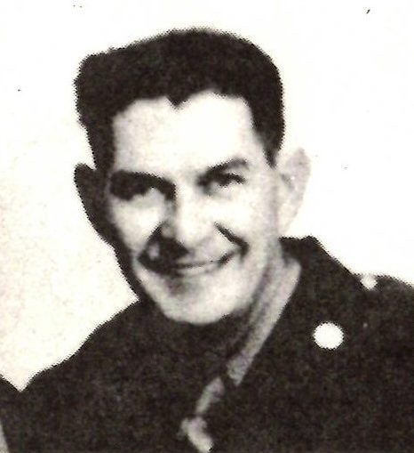 Sergeant J. B. Allen, son of Mrs. F. M. Southall, of Graham, Texas and husband of Lula Mae Dalton. He attended Graham and Amarillo. Entered Army, 1941, trained at Camp Barkeley, Texas and Fort Bliss, Texas. Served in Aleutians. Awarded the Asiatic Pacific Theater of operation Medal (PTO) GOOD CONDUCT MEDAL, and the World War Two Victory Medal. Discharged in 1945. 