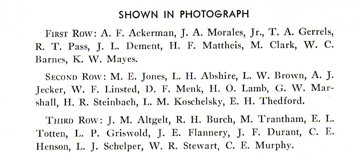 Company D 141st Infantry Regiment 36th Infantry Division - 1940