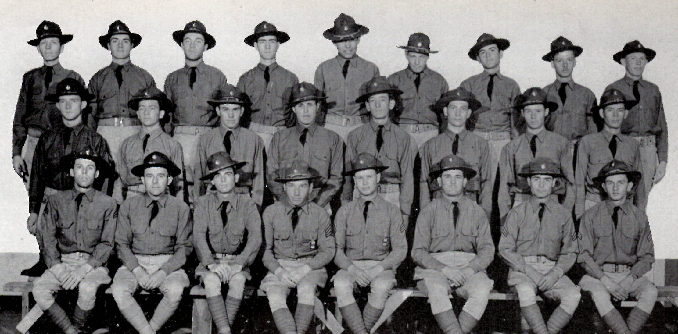 Company H 141st Infantry Regiment 36th Infantry Division - 1940