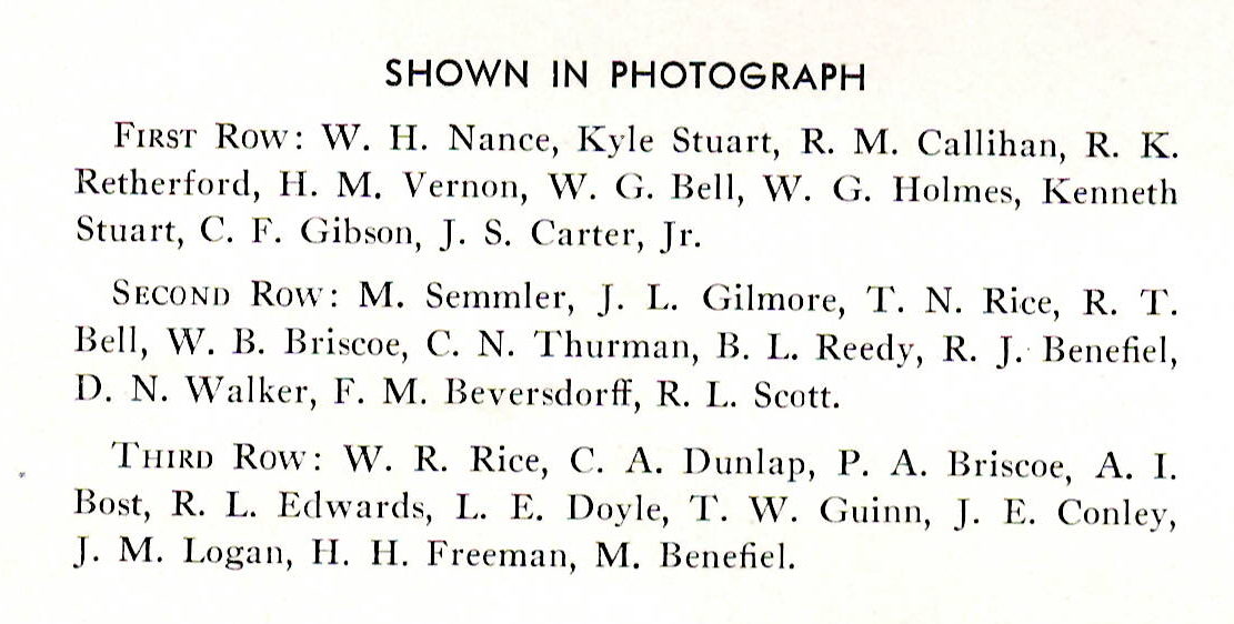 Company I 141st Infantry Regiment 36th Infantry Division - 1940