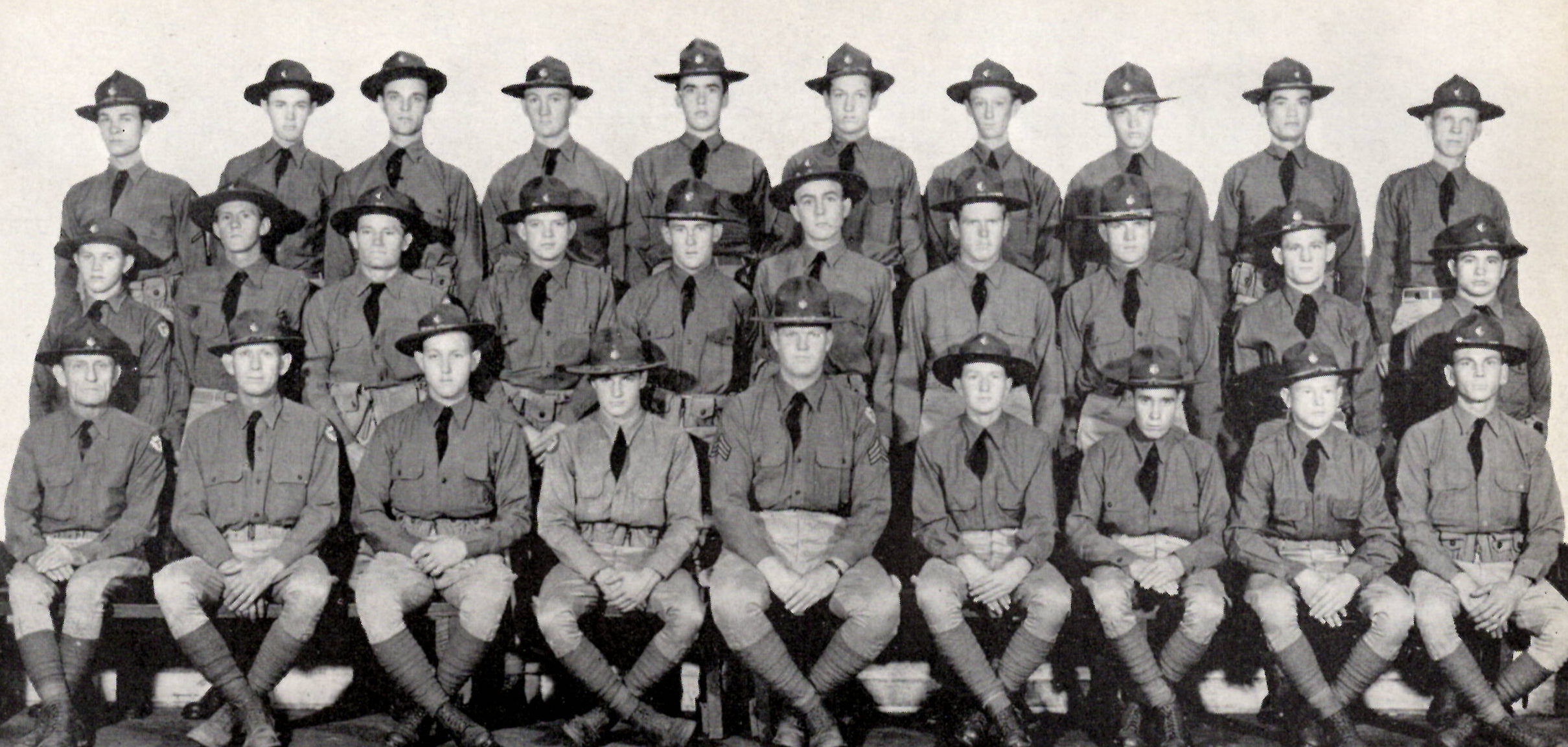 Company I 141st Infantry Regiment 36th Infantry Division - 1940