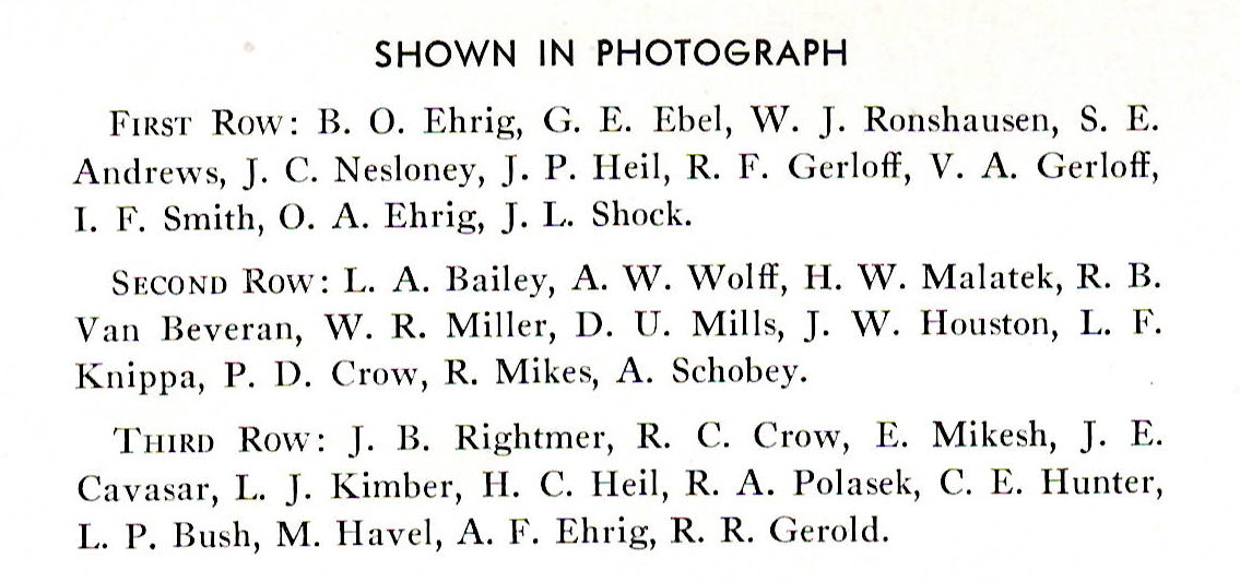 Company K 141st Infantry Regiment 36th Infantry Division - 1940