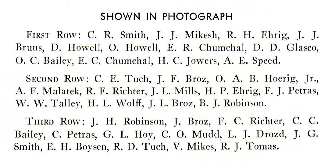 Company K 141st Infantry Regiment 36th Infantry Division - 1940