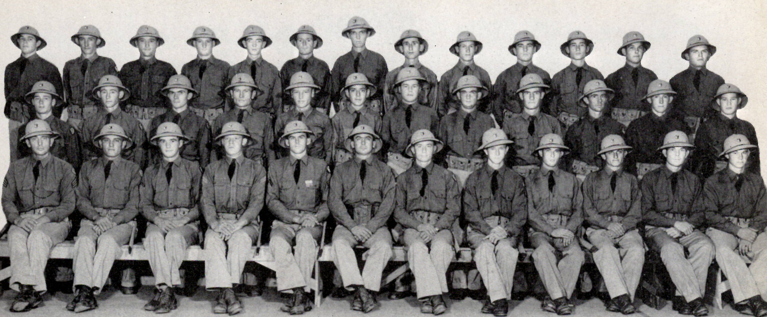 Company K 141st Infantry Regiment 36th Infantry Division - 1940