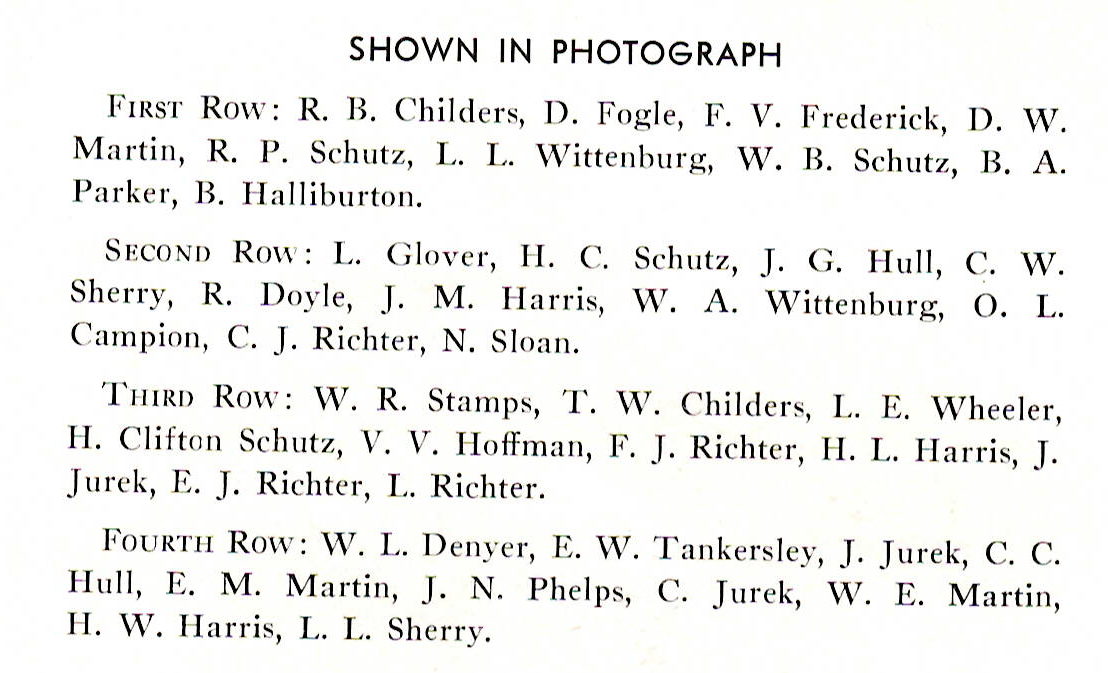 Company L 141st Infantry Regiment 36th Infantry Division - 1940