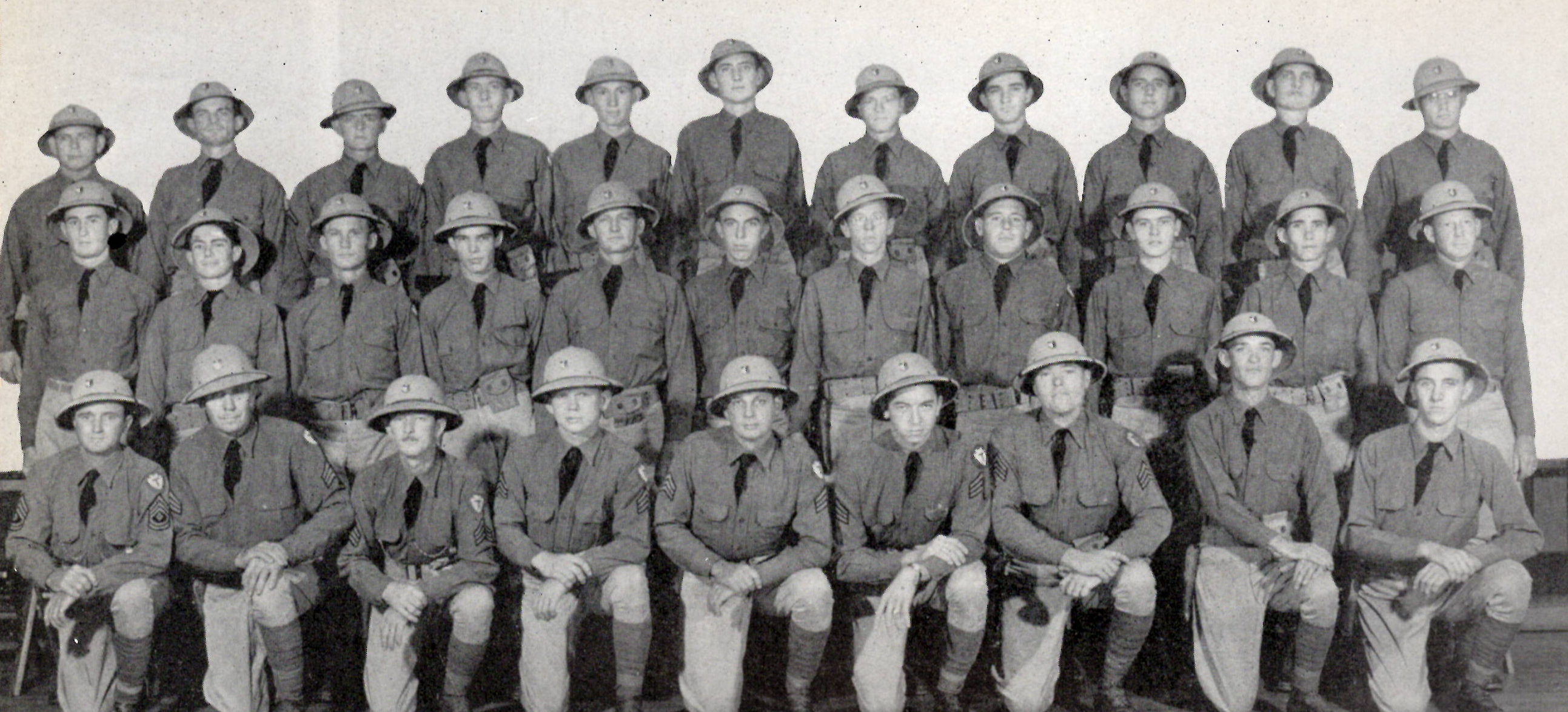 Company M 141st Infantry Regiment 36th Infantry Division - 1940