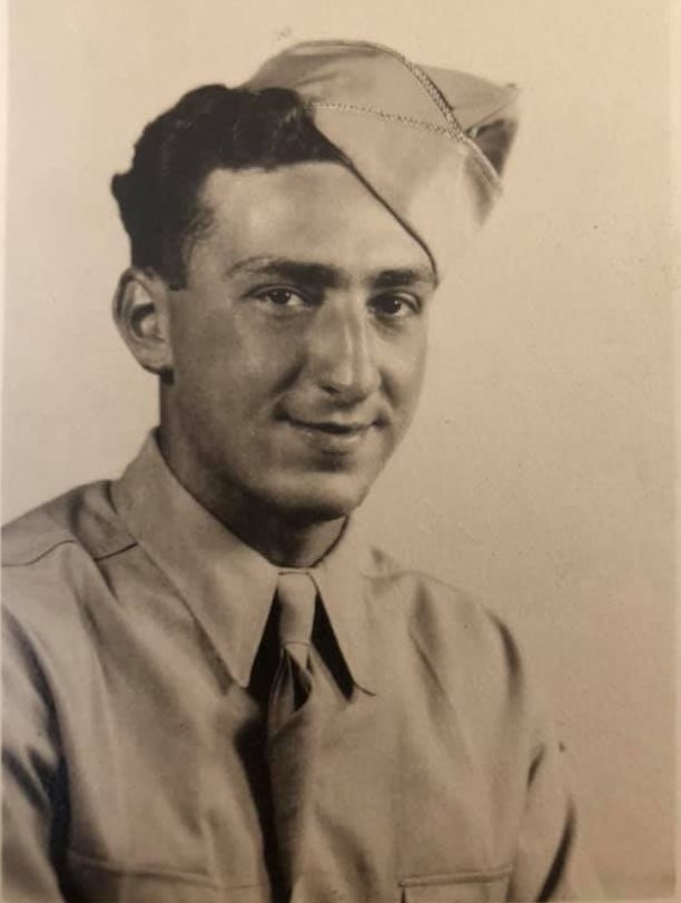 Sergeant Louis R. Corradeno 32697701, US Army KIA. He was born on June 1, 1923 in Manhattan, New York, the son of Andrew Corradeno and Rose Corradeno. He servers with the 745th Tank Battalion, attached to the 1st Infantry Division on landing in Normandy on D-Day +3 or +4. He later served with Company A, 747th Tank Battalion, attached to the 29th Infantry Division. He died on Thanksgiving day November 22, 1944 while gathered in a courtyard around a tank after they had just returned from the front. His tank apparently was among a few knocked out earlier during the Roer Offensive. A large shell landed in the courtyard killing several soldiers Including Andrews, Kenneth Bray, Kenneth Diehl and Louis R. Corradeno. Sergeant Corradeno was killed in action at the age of 21.