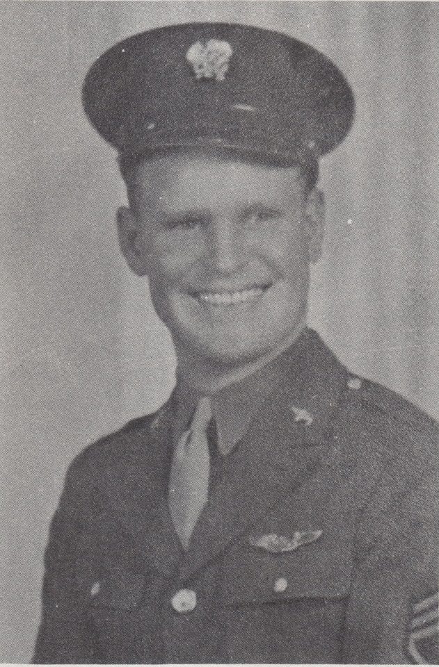 Staff Sergeant Floyd Hubble Jr. 36519535 US Army Air Corps KIA. He was the son of Floyd Hubble Sr. and husband of Olga Hubble of Oakland County Michigan. He entered the US Army Air Corps on September 2, 1942. He trained at Sheppard field Texas, Mountain Home Idaho,  LasVegas Nevada, and Kearney Nebraska. In May 1943 he embarked for European Theater as a Waist gunner on B17 with the 545th Bomber Squadron, 384th Bomber Group, Heavy, 8th Air force. He was Killed in Action near LeMans France on July 4, 1943. He is burred at Normandy Cemetery in St Laurent, France.