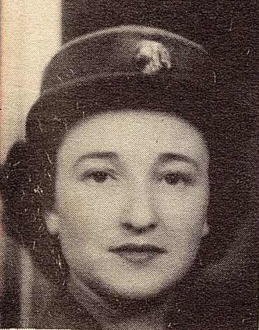 Sgt. Elaine S. Schroeder US Army WAC. She was the daughter of Mr. and Mrs. Joe Shirocky, of Smithville. She was the wife of M. P. Schroeder, of Taylor Texas. She attended Thrall High School. She entered the WACs in 1943, trained at Ft. Des Moines, Iowa. She served in the 1st Service Command. She was awarded The American Campaign Medal, The Good Conduct Medal, and the World War Two Victory Medal. She was discharged in 1944.