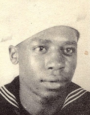 STM 1/c Leroy Hopes US Navy. He was the son of Mrs. Lucindia Hope, of Taylor Texas. He attended Blackshear High School. He entered the US Navy, in 1943, and trained at Norfolk, Va. He served in the PTO. He was awarded the PTO Medal with 5 Battle Stars. He was discharged in 1945.