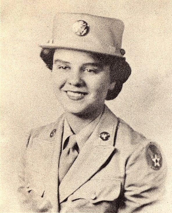 Private CHARLSIE C. CORBIN US Women's Army Corps. She entered the service on November 17, 1943.  He trained at Fort Oglethorpe, Georgia; also served at Seymour Johnson Field, North Carolina; and Greensboro. She was discharged: January 15, 1945.