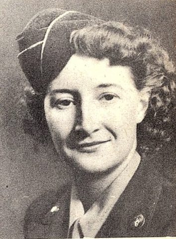 Pfc. Mary E. Bradley, US Army WAC. She was the daughter of Mrs. Ruth Thompson, and was the wife of Wendell Bradley. She graduated from Clifton High School. She entered the Army Air Corps in Aug., 1944; trained in Ft. Des Moines, Iowa and Memphis, Tenn. ; served in the states; awarded Victory Medal and Good Conduct Medals. She was discharged in Jan., 1946.