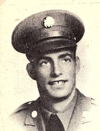 Sgt. Dale B. Crawford, US Army Air Force.  He was the son of Mr. and Mrs. H. A. Crawford, and brother of Y 2/c Joyce E. Crawford. He attended Collbran Union High School. He Entered Army Air Corps in 1941; trained in Jackson, Miss. and Columbia, S. C. ; served in England, France, Belgium, Holland and Germany; awarded Good Conduct Medal, ETO Ribbon with four Battle Stars.