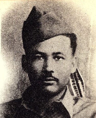 Cpl. Joseph Bass, US Army. He was the son of Mr. and Mrs. Fred Bass of, Midland Texas. He attended Midland and Carver Schools. He entered the Army in, 1941, trained in Tex. Served in Burma and India CBI. Awarded PTO Ribbon, GCM an Purple Heart Medal. He was wounded in India in 1945. Discharged in 1946.