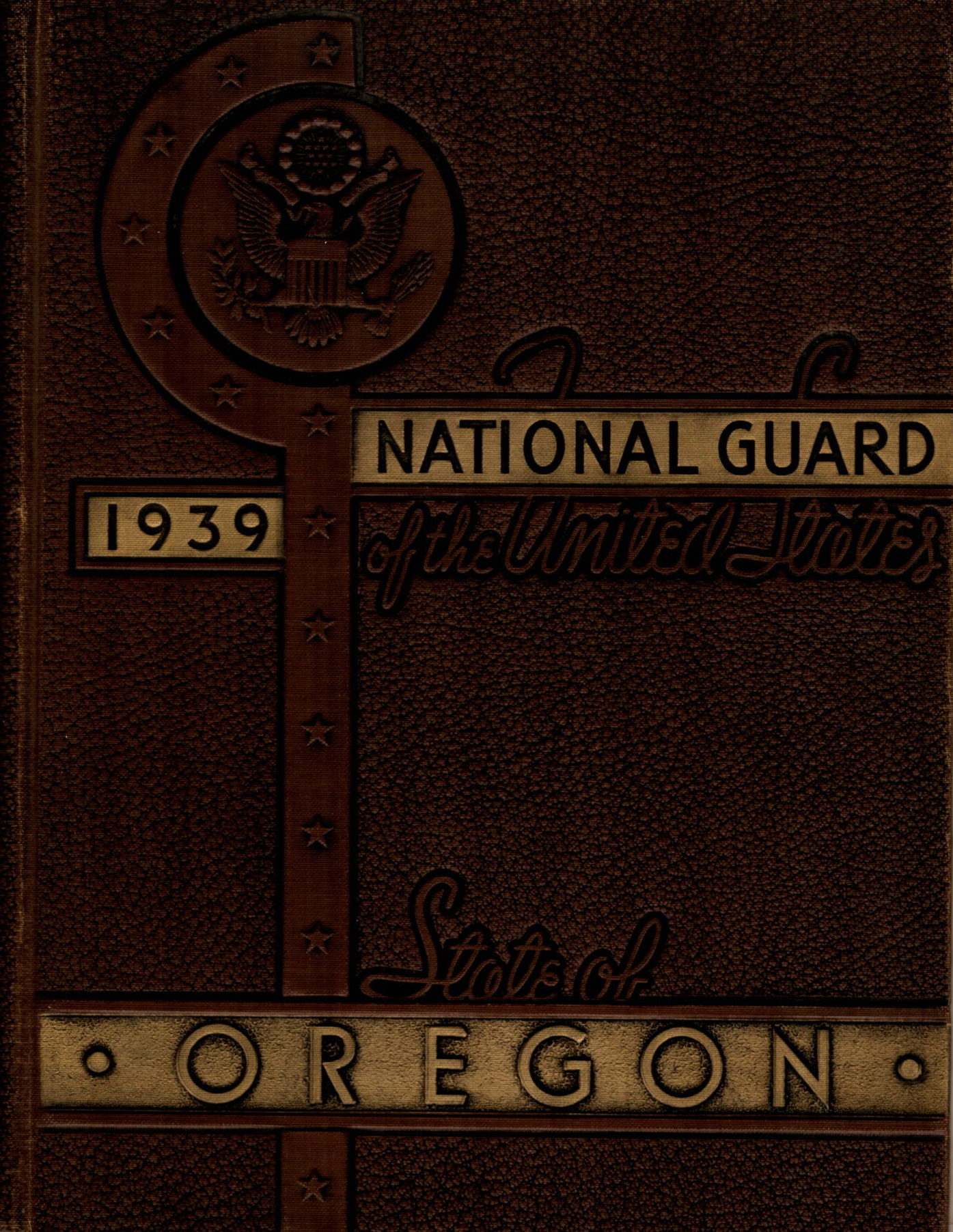 National Guard of the State of Oregon 1938