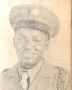 Cpl. Shelton L. Ervin, US Army. He was the son of Mr. and Mrs. J. H. Ervin, of Pittsburg, Texas. He was the husband of Evelyn Wilborn. He was a graduate of Texas College. He entered Army in 1942, trained at Camp Pendleton, La. and Camp Robinson, Ark. He served in Normandy, France, Central Europe and Germany. He was awarded the ETO Medal 4 Battle Stars, the GC Medal. He was discharged in 1945.