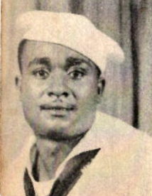 STM 1/c Earnestine Griffin, US Navy. He was the son of Mrs. Frank Duncan, of Gilmer, Texas. He was the husband of Precious Bradford. He attended New Mountain High. He entered the Navy, in 1943, trained at Camp Bremerton, Wash. He served in South Pacific. He was awarded 5 Battle Stars on the PTO Ribbon. He was discharged in 1945.