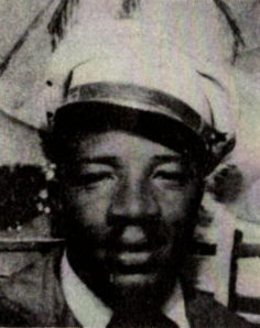 T/ 5 James Darden, US Army. He was the son of Mr. and Mrs. Joe Darden, of Gilmer, Texas He was the husband of Rumexia Bowens. He was also the brother of PFC Clifton Darden, and Pvt. Frank Darden. James, attended Piedmont School. He entered the US Army in 1943, trained at Camp Indiantown Gap, Pa., Florida and Texas. Served in South Pacific, and the ETO. He was awarded the ETO Ribbon with 5 Battle Stars the PTO Ribbon and the Good Conduct Medal.