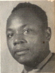 Cpl. Arbery Moore, US Army. He was the son of Mr. and Mrs. Tom Moore, of Gilmer, Texas. He was the husband of Essie Smith. He attended Bruce High School. He entered the US Army in 1943, trained at Fort Sill, Okla., Louisiana and Texas. He served in the ETO. He was awarded the ETO Medal with 4 Battle Stars and the Good Conduct Ribbons. He, Re-enlisted for 3 years, in 1945.