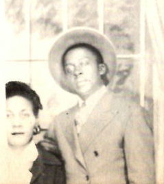 Pvt. Marvin Newsome, US Army. He was the son of Mrs. Mattie Gardner, of Ore City Texas. He was the husband of Lula Finch, he  attended New Mt. School. He entered the US Army in 1944, trained at Monroe, La. He served in California.