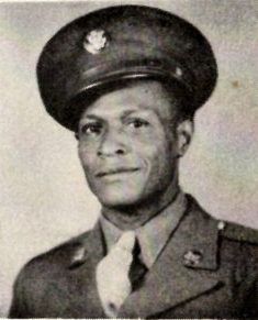 PFC Richard Hollins, US Army. He was the son of Mr. and Mrs. I. B. Hollins, of Gilmer, Texas. He was the husband of Nollie Mae Kelly. He attended Bruce High School. He entered the US Army, in 1943. He trained at Camp Wolters Texas, in Missouri and in Pennsylvania. He served in the ETO. He was awarded the ETO Ribbon with 8 Battle Stars and the Good Conduct Medal. He was discharged in 1945.