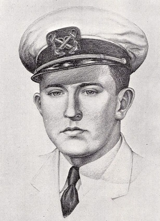 WARRANT BOATSWAIN RAYMOND M. GALLISON, 91813 US Navy KIA. Warrant Boatswain Gallison graduated from Haverhill High School in 1935 having played on the football team and in the band. He graduated from Massachusetts Nautical School as a third mate in the Maritime Service. He served on a tanker and then on a lighthouse tender in New England coastline waters. While employed as a rigger at the Portsmouth Navy Yard he enlisted in the Navy and was immediately assigned to sea duty on the submarine rescue ship USS Redwing as navigator and executive officer. He left the states in October, 1942, and participated in the invasion of North Africa. On June 29, 1943, as a unit of the task force for the invasion of Sicily, a torpedo struck the ship immediately below his gun position and he was declared missing in action. Warrant Boatswain Gallison was officially presumed to be dead on June 30, 1944. He leaves his parents, Mr. and Mrs. Victor G. Gallison, of  41 Smiley Ave., and one brother.