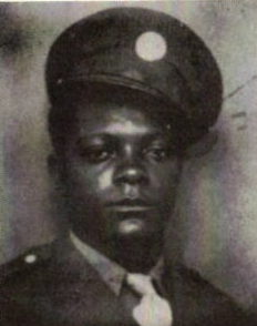 Pvt. Coddie Tunson, US Army. He is the son of Mr. and Mrs. Willie L. Tunson, and brother of Cpl. Eckie Tupson, of Gilmer, Texas. Coddie attended New Mountain High. He entered the Army in 1945, he trained at Ft. McClelland, Ala. and served in USA.