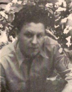 S/ Sgt. Jospeh C. Gafford, Jr., US Army. He was the son of Mrs. J. C. Gafford, Sr., and the brother of Pfc. Duhart M. Gafford, Jospeh was the husband of Mrs. Modena Gafford, he attended Corsicana Schools. He entered the service, in 1940, trained with 63rd Infantry at Camp Robinson and Camp Wolters. As of 1946 he was on duty in France.