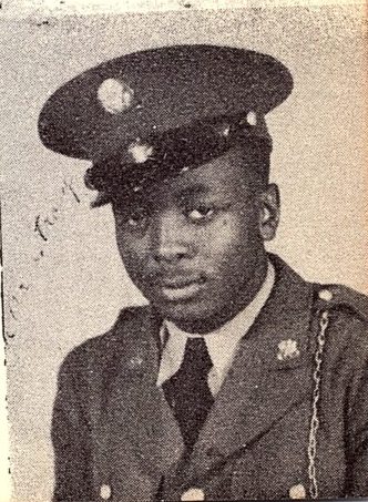 Cpl. William Armstrong, son of Mr. and Mrs. James Clay, Prescott, Ark., husband of the former Sallie Mae Hale, entered the Army in 1941, training at Ft. Leonard Wood, Mo. Served in Panama, England, France, Luxemburg, Holland, Belgium and Germany, receiving the Silver Star and Bronze Star Medals. Has now received his discharge.