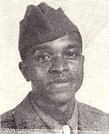 Pfc. Ollie Blake, US Army. He was the son of Mr. and Mrs. Patterson Blake, of Rosston, Ark. He was the husband of the former Eunie Purifoy. He entered the Army in January, 1944, training at Camp Haan, Calif., he did further training at Camp Gruber, Okla., and Ft. Bragg, N. C. As of 1946 he was on duty at Ft. Benning, Ga.